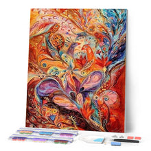 Carica l'immagine nel visualizzatore di Gallery, Diamond Painting - Pavoni Astratti