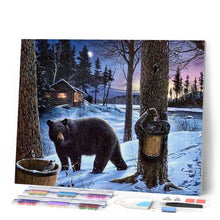 Carica l'immagine nel visualizzatore di Gallery, Diamond Painting - Orso Nella Neve