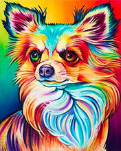 Carica l'immagine nel visualizzatore di Gallery, Diamond Painting - Ritratto di cane a colori