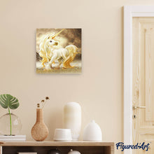 Carica l'immagine nel visualizzatore di Gallery, Diamond Painting - Unicorno Bianco