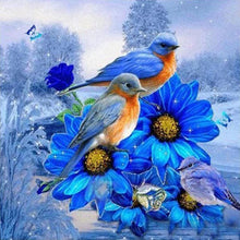 Carica l'immagine nel visualizzatore di Gallery, Diamond Painting - Uccelli Blu