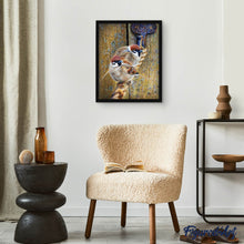 Carica l'immagine nel visualizzatore di Gallery, Diamond Painting - Passeri Su Una Corda