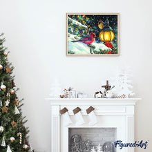 Carica l'immagine nel visualizzatore di Gallery, Diamond Painting - Uccelli E Lanterna