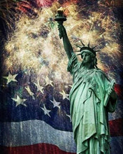 Carica l'immagine nel visualizzatore di Gallery, Diamond Painting - Statua Della Libertà