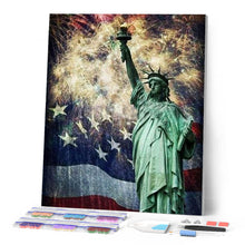 Carica l'immagine nel visualizzatore di Gallery, Diamond Painting - Statua Della Libertà