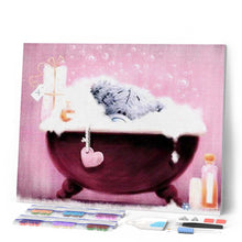 Carica l'immagine nel visualizzatore di Gallery, Diamond Painting - Teddy Nella Sua Vasca Da Bagno