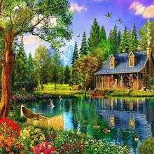 Carica l'immagine nel visualizzatore di Gallery, Diamond Painting - La Casa Del Lago