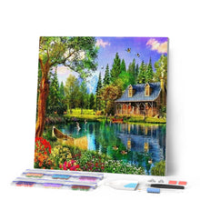 Carica l'immagine nel visualizzatore di Gallery, Diamond Painting - La Casa Del Lago