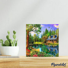 Carica l'immagine nel visualizzatore di Gallery, Diamond Painting - La Casa Del Lago