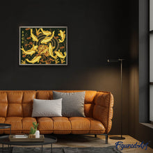 Carica l'immagine nel visualizzatore di Gallery, Diamond Painting - Carpe Koi dorate