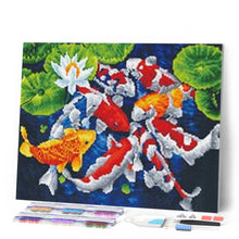 Carica l'immagine nel visualizzatore di Gallery, Diamond Painting - Carpe Koi giapponesi
