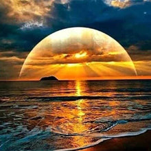 Carica l'immagine nel visualizzatore di Gallery, Diamond Painting - Tramonto In Mare