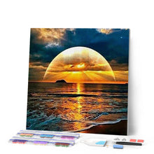 Carica l'immagine nel visualizzatore di Gallery, Diamond Painting - Tramonto In Mare