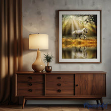 Carica l'immagine nel visualizzatore di Gallery, Diamond Painting - Unicorno In Riva All'Acqua