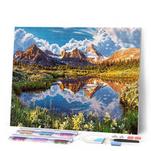 Carica l'immagine nel visualizzatore di Gallery, Diamond Painting - Lago Alpino