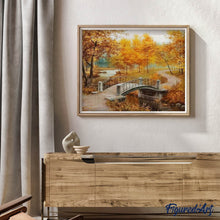 Carica l'immagine nel visualizzatore di Gallery, Diamond Painting - Paesaggio autunnale