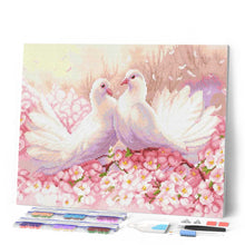 Carica l'immagine nel visualizzatore di Gallery, Diamond Painting - Coppia di colombe