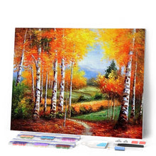 Carica l'immagine nel visualizzatore di Gallery, Diamond Painting - Betulle In Autunno