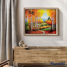 Carica l'immagine nel visualizzatore di Gallery, Diamond Painting - Betulle In Autunno