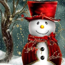 Carica l'immagine nel visualizzatore di Gallery, Diamond Painting - Pupazzo Di Neve Sorridente