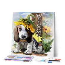 Carica l'immagine nel visualizzatore di Gallery, Diamond Painting - Benvenuto Canino