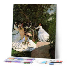 Carica l'immagine nel visualizzatore di Gallery, Diamond Painting - Cortigiane In Giardino