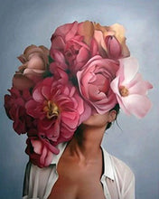 Carica l'immagine nel visualizzatore di Gallery, Diamond Painting - Donna in Fiore