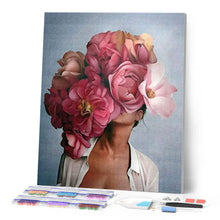 Carica l'immagine nel visualizzatore di Gallery, Diamond Painting - Donna in Fiore