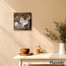 Carica l'immagine nel visualizzatore di Gallery, Diamond Painting - Gufi