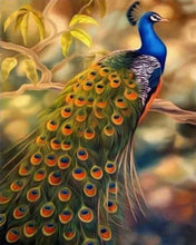 Carica l'immagine nel visualizzatore di Gallery, Diamond Painting - Pavone Femmina