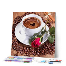 Carica l'immagine nel visualizzatore di Gallery, Diamond Painting - Caffè E Rose