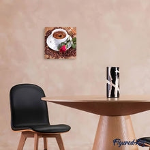 Carica l'immagine nel visualizzatore di Gallery, Diamond Painting - Caffè E Rose