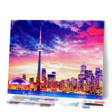 Carica l'immagine nel visualizzatore di Gallery, Diamond Painting - Panorama di una grande città