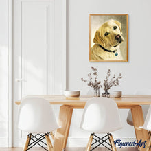 Carica l'immagine nel visualizzatore di Gallery, Diamond Painting - Ritratto di un labrador
