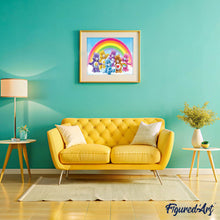 Carica l'immagine nel visualizzatore di Gallery, Diamond Painting - Orsi E Arcobaleno