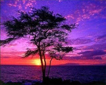 Carica l'immagine nel visualizzatore di Gallery, Diamond Painting - Tramonto E Oceano