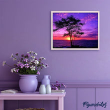 Carica l'immagine nel visualizzatore di Gallery, Diamond Painting - Tramonto E Oceano