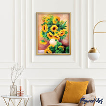 Carica l'immagine nel visualizzatore di Gallery, Diamond Painting - Vaso Di Girasoli