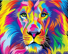 Carica l'immagine nel visualizzatore di Gallery, Diamond Painting - Leone Pop- Art 2