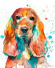 Carica l'immagine nel visualizzatore di Gallery, Diamond Painting - Cane con grandi orecchie