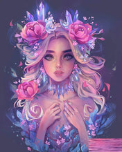 Carica l'immagine nel visualizzatore di Gallery, Diamond Painting - Giovane Ragazza Romantica
