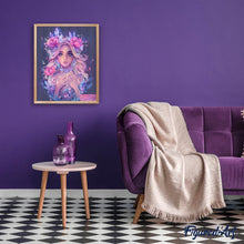 Carica l'immagine nel visualizzatore di Gallery, Diamond Painting - Giovane Ragazza Romantica