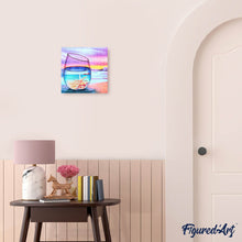 Carica l'immagine nel visualizzatore di Gallery, Diamond Painting - Bicchiere D'Acqua E Stella Marina