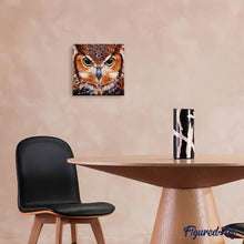 Carica l'immagine nel visualizzatore di Gallery, Diamond Painting - Ritratto Di Gufi