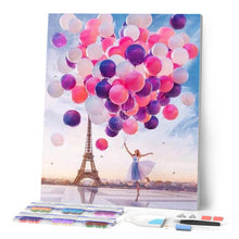 Carica l'immagine nel visualizzatore di Gallery, Diamond Painting - Parigi E Palloncini