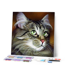 Carica l'immagine nel visualizzatore di Gallery, Diamond Painting - Ritratto Di Gatto