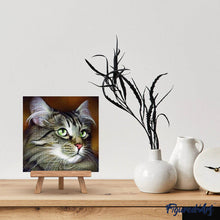 Carica l'immagine nel visualizzatore di Gallery, Diamond Painting - Ritratto Di Gatto