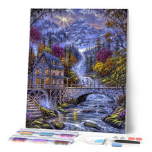 Carica l'immagine nel visualizzatore di Gallery, Diamond Painting - Fiume Di Notte