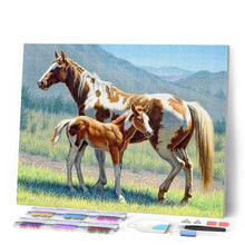 Carica l'immagine nel visualizzatore di Gallery, Diamond Painting - Cavallo E Puledro