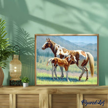 Carica l'immagine nel visualizzatore di Gallery, Diamond Painting - Cavallo E Puledro